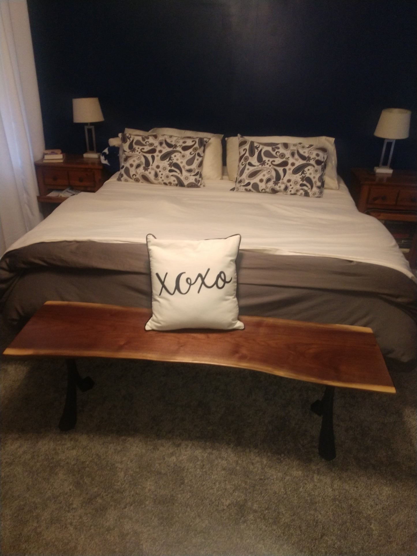 Walnut Bench